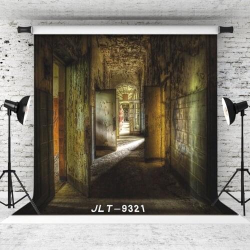 Grunge Palace Door Wall Vinyl Photographic Background Customized For Portrait Children Backdrops Photocall Photo Studio