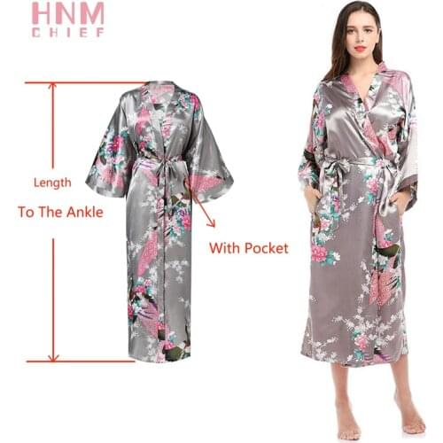 Women's Silk Robes HNMCHIEF China