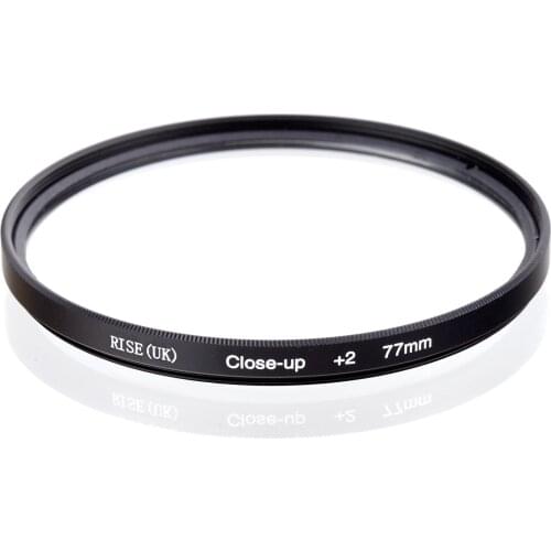 RISE (UK) 77mm +2 Close Up LENS Filter kit MACRO Close-Up for canon nikon sony pentax
