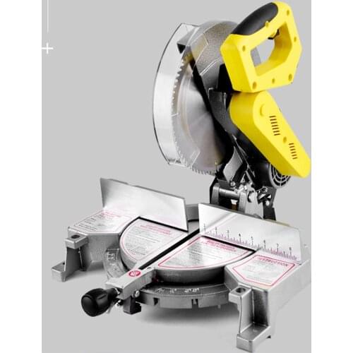 Power tool 10-inch multi-function aluminum sawing machine 255 aluminum wood cutting machine angle miter saw