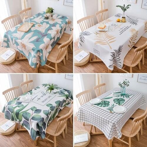 Nordic Natural Painting Table Cloth Waterproof Ins Hot Tablecloth Oilproof For Dormitory Photo Background Tools Mat