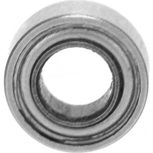 4pcs 3x6x2.5mm SMR63ZZ Stainless Steel Single Row Ball Roller Bearing Thickness linear slide Deep Groove bearing housing mount