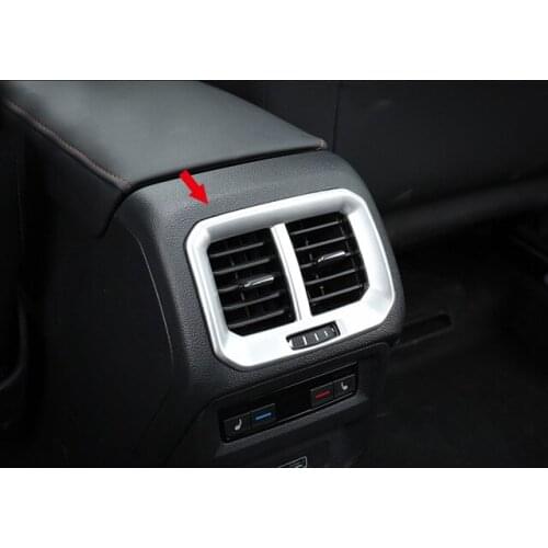 For Volkswagen VW Tiguan MK2 2017 2018 2019 Central Console Armrest Air Conditioner AC Outlet Vent Panel Cover Trim Accessories