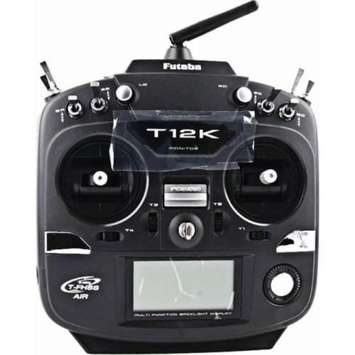 Original Futaba T12K 2.4G 12-channels Remote Controller with R3008SB Receiver for RC helicopter / RC Fixed wing Drone / Glider