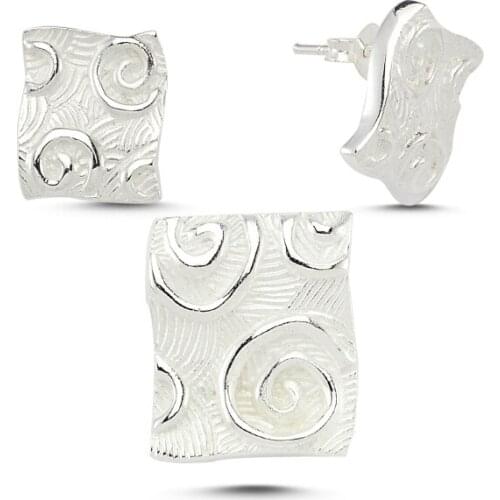 Silverlina Silver Set Without Stone