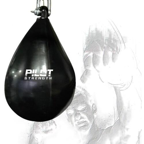 Heavy Bag With Water Injector Fillable Ball PU Pear Boxing Reaction Speed Punch Boxe Fitness Sports Equipment Training