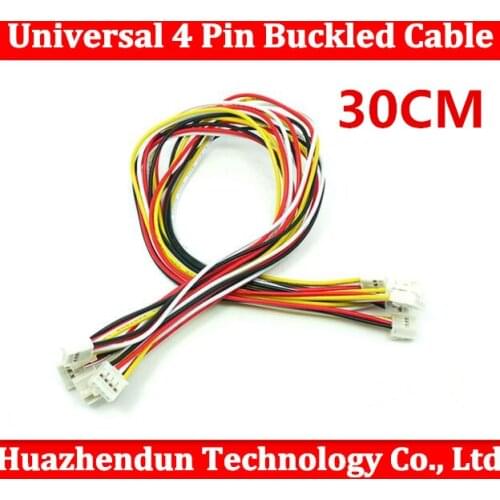 Universal 4 Pin Buckled Cable 30CM Crowtail Compatible Cable to Grove Convertor 5PCS