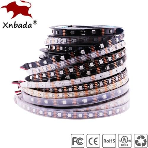 WS2813(WS2812B Update) RGB Led Strip 30/60/144 Pixels/Leds/m Dual-Signal Led Individual Addressable WS2812 IC DC5V