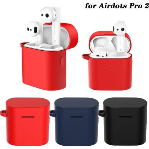 Protective Earphone Case for Xiaomi Airdots Pro 2 Wireless Headset Cover Pouch Bag for Air 2S TWS Headset Accessories Coque