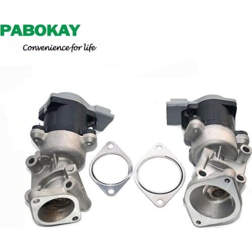 2 pieces X For Land Rover Discovery MK3 2.7 MK4 TD (2004-2009) (2004-2009)Front Left & Right EGR Valves LR018324 LR018323