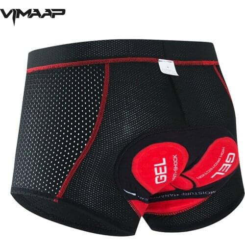 2021 Upgrade Breathable Cycling Shorts Cycling Underwear Gel Pad Shockproof Bicycle Underpant MTB Road Bike Underwear Man Shorts