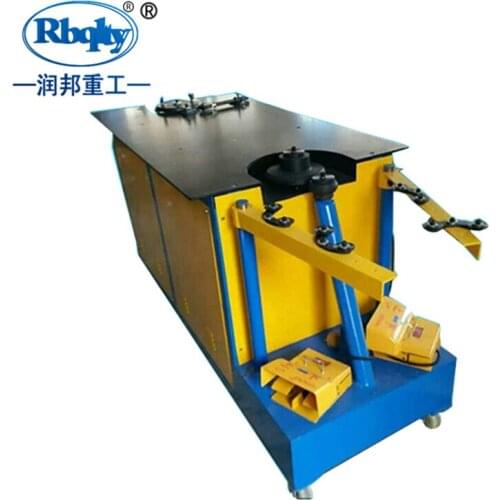 HVAC duct making 1.2 mm round duct elbow making machine