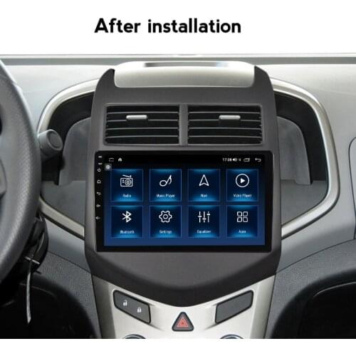 IPS Screen DSP 6G+128G Android 10 For Chevrolet AVEO 2 2011-2015 Car Radio Multimedia Video Player Navigation GPS no 2 din dvd