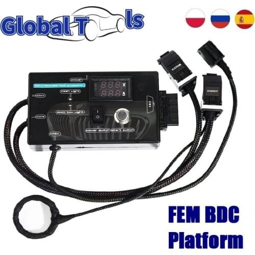 2020 New Type FOR BMW FEM/BDC for BMW F20 F30 F35 X5 X6 I3 Test Platform with Black Case Test Platform without Gearbox CAS4 Test