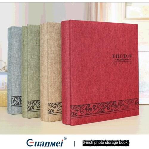 Chinese style creative photo album, photo album, postcard booklet, 6 inch bag album wedding photo album polaroid album