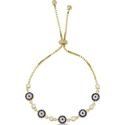 KUTAYDAN 925 Sterling Silver Zircon Stone Lift Bracelet