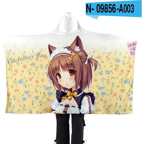 NEKOPARA Anime Lightweight Blanket Flannel Soft Warm Plush Home Sofa Chair Living Room Bedroom Available Throughout The Season