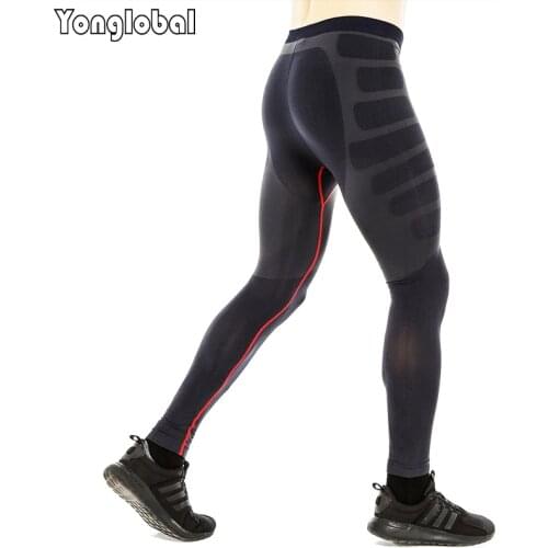 New Mens Tights Sports Pants Gym Leggings for Fitness Man Running Compression Altere Bodybuilding Football Warm Sexy Sweatpants