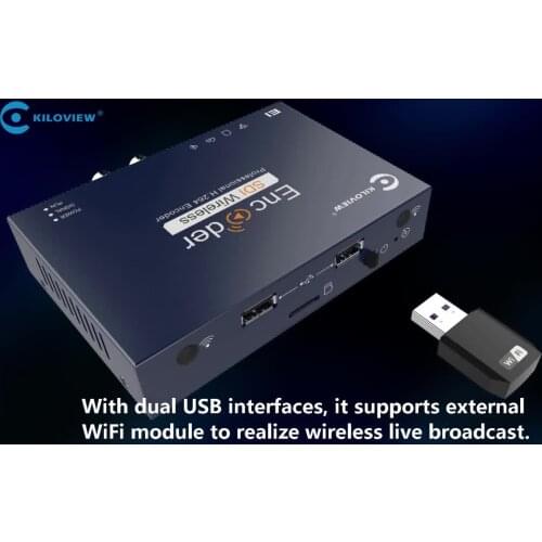 Kiloview wired h.264 live video encoder hardware