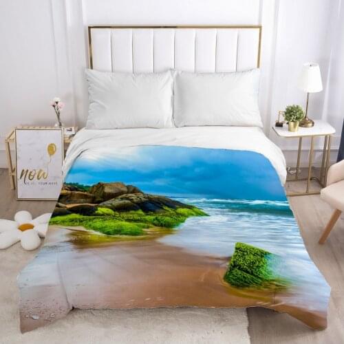 Landscape Duvet cover Quilt/Blanket/Comfortable Case 140x200 240x220 240x260 Queen King Single Bedding for Home cloud