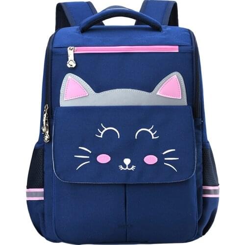 Lovely Cat backpack 2020 Girl School Backpacks School Bags for Little Girls Schoolbag Kids Bags 1-6 Grade bookbag mochila