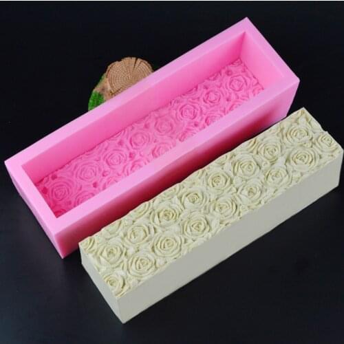 3 Style Toast Silicone Mold Roses bee, Honeycomb Nest Handmade Soap Mold DIY Toasts Rectangular Box Soap Soap Mold Toast