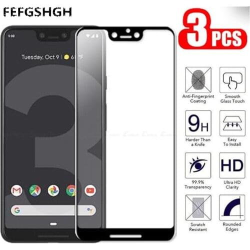 For Pixel 3A Glass Google Pixel 3A Screen Protector Full Cover Tempered Glass For Google Pixel 3A XL 3 A Pixel3A 3AXL