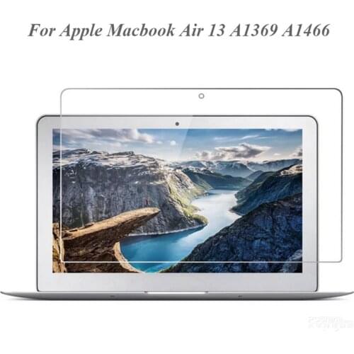 Premium Laptop Screen Protector for Mac book Air 13 inch A1466 A1369 Tempered Glass for Macbook Air 13 Protective Film 9H Glass