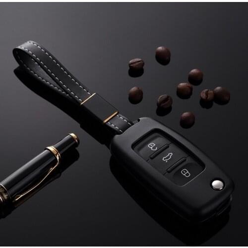 High Quality Car Aluminium Alloy Key Holder Cover For Skoda Octavia A5 For Volkswagen Golf MK5 Bora POLO T5 Passat 2/3 Button