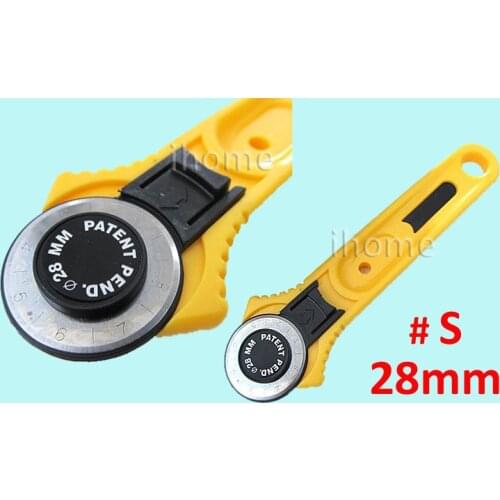 High QUality Rotary Cutter 28mm Fabric Paper Vinyl Circular Cut Blade Patchwork Leather Craft Taiwan DAFA Brand cutter paper