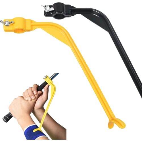 1pcs Golf Swing Trainer Beginner Gesture Alignment Practice Guide Golf Clubs Gesture Correct Wrist Training Aid Aids