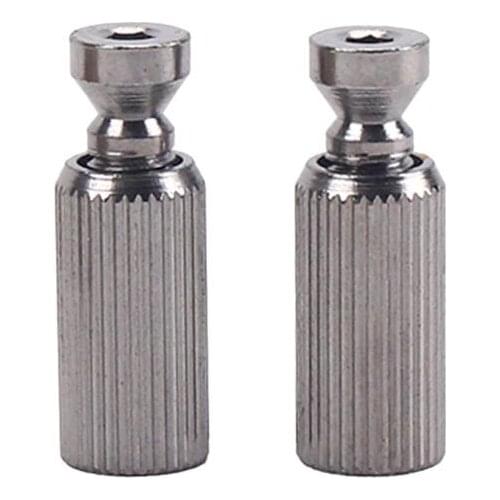 2pcs Tremolo Bridge Stud Adjustment Elevating Steel Tremolo Bridge Stud for Guitar