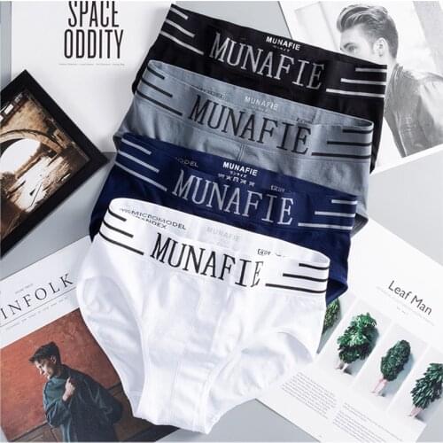 4Pcs/Lot Mens Underwear 2021 New Briefs Mens Underwear Mens Tight Clothes Mens Comfortable Three-Dimensional Underwear