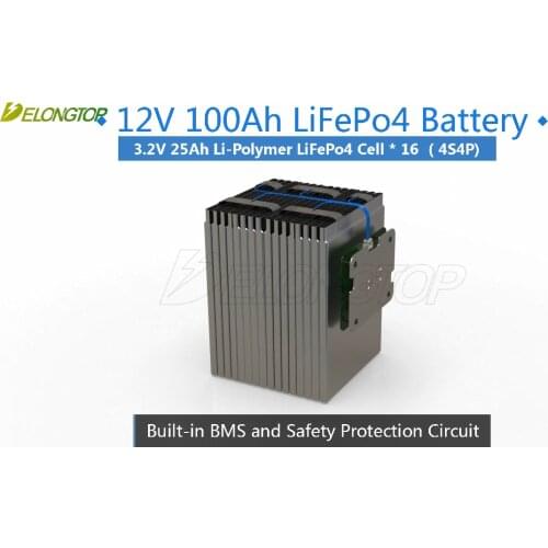 Deep cycle solar ev camping truck battery n150 12v 150ah lipo