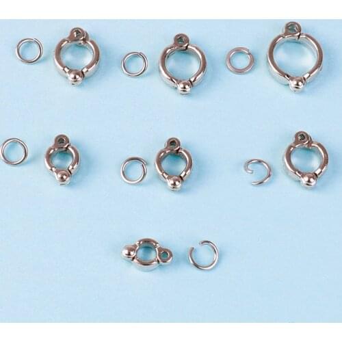 Hot Sale 2 Pcs/Set 4.5/5.5/6.5/7.5/8.5/9.5/11.5MM Parrot Leg Ring Alloy Outdoor Flying Training Pet Birds Pigeon Foot Rings