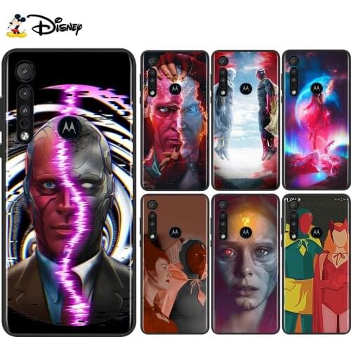 Wanda Vision For Motorola Edge G Stylus ONE Fusion Marco Hyper G9 G8 E7 E6 Plus PLAY Power Lite Phone Case