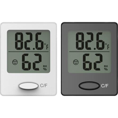 Mini Indoor Room Digital Hygrometer Thermometer Humidity Meter Temperature Humidity Monitor Gauge for House Office Greenhouse Ho
