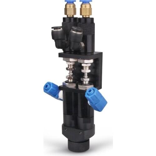 D229 Dispensing Valve Ab Double Liquid Dispensing Valve Mixed Plastic Thimble Round Port Lifting Type