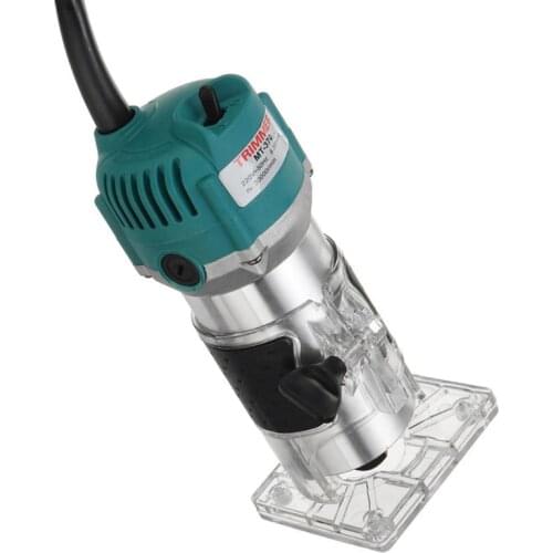 530W 220V 35000RPM 1/4'' Electric Hand Trimmer Wood Laminator Router Tool Set for Woodworking Tools