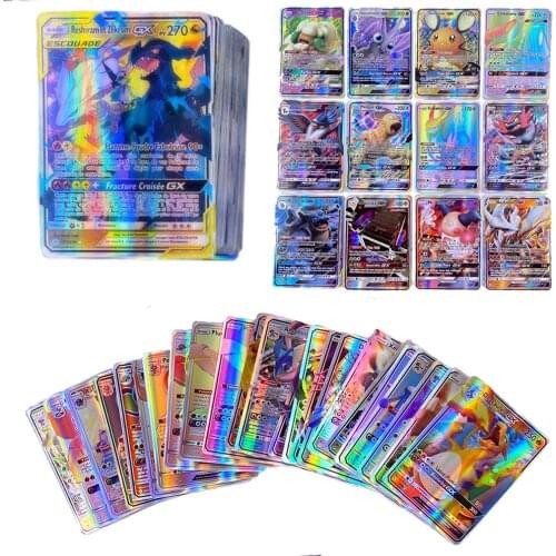 Pokemon French Card Lot Featuring 200GX 100 TAG TEAM