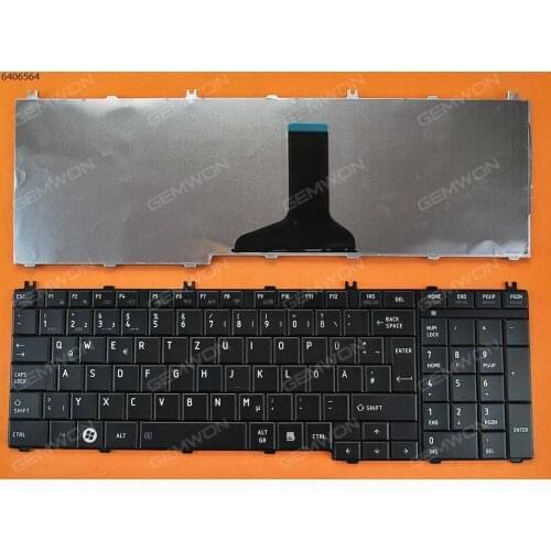 German QWERTZ Layout New for TOSHIBA Satellite L650 L650D L660 L665 L750 L750D L670 L675 L675D Keyboard Black