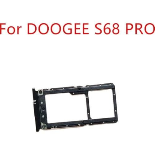 New Original For DOOGEE S68 PRO SIM Card Holder Tray Slot Replacement Part For doogee s68 pro SIM Slot Card Tray Holder