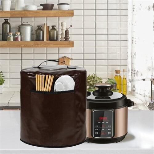 Electric Pressure Cooker Dust Cover Durable Easy to Store Clean Fits Cookware Kitchen Accessories TS2