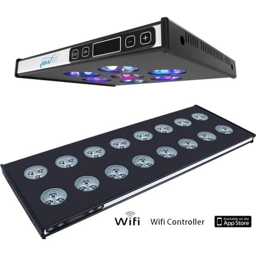 Aquarium Light78W 150W 240W WIFI Control Dimmable Sunrise Sunset Led for Marine Coral Reef SPS/LPS Aquarium Led lamp