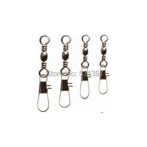 Barrel swivel with safety snap size 12