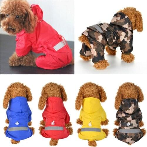 1pc Waterproof Pet Vest Clothes Dog Jacket Winter Coat Raincoat Size S-2XL For Walking Dogs