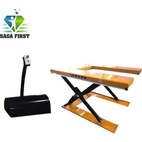 1m Low Profile U Type Hydraulic Scissor Lift Platform