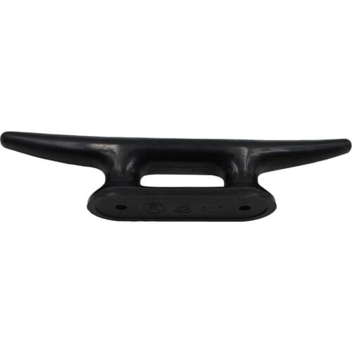 10" Black Nylon Closed Base Marine Boat & Dock 10 Inch Cleat
