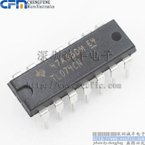 10pieces TL074CN TL074 DIP