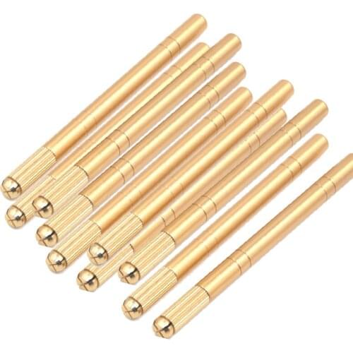 10pcs high quality tebori microblading de sobrancelhas microblading hand tool for eyebrow tattoo free shipping